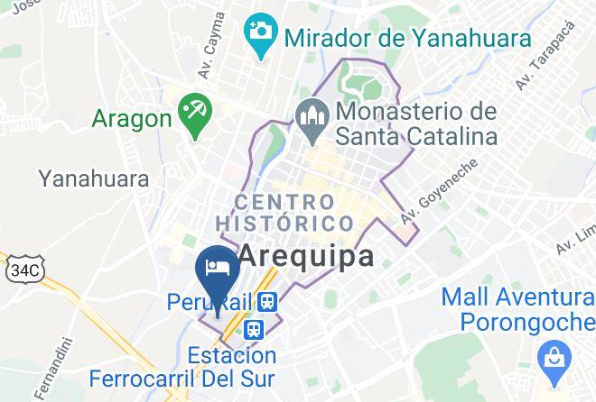 Arequipa - Mint Hotel Maps