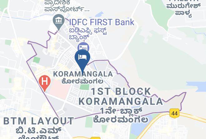 Bengaluru - Hotel Mint Downtown Maps