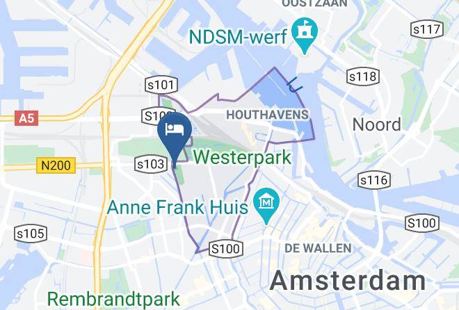 Amsterdam - Minties Floating Bed And Breakfast Maps