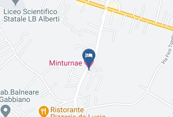 Minturnae Hotel Map