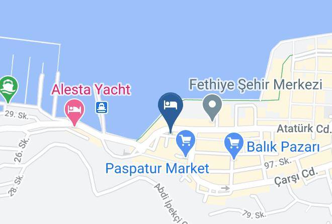 Fethiye - Minu Hotel Maps