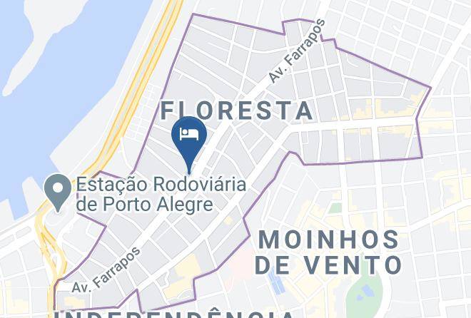 Hotel Minuano Home Map