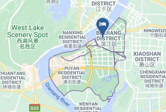 Hangzhou - Minuo Flavour Hotel Maps