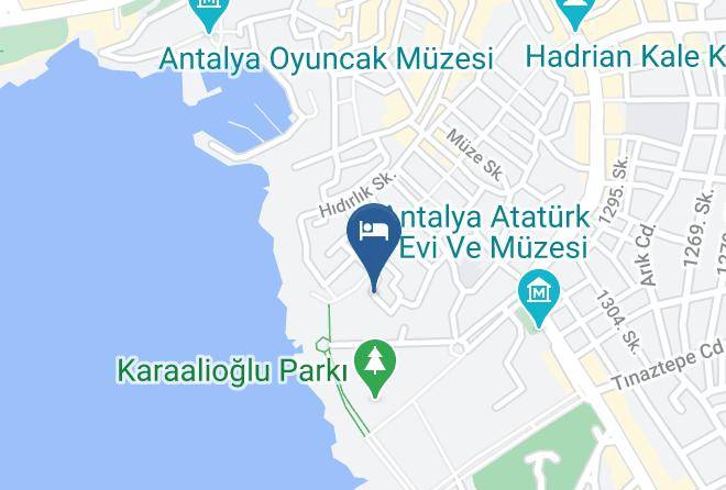 Muratpasa - Minyon Hotel Maps