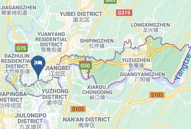 Yubei District - Minyu Hotel Maps