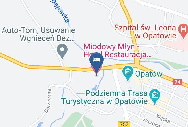 Opatowski - Miodowy Mlyn Hotel Restauracja Centrum Fitness Maps