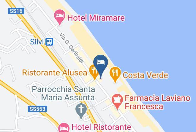 Teramo - Mion Hotel & Sanio Restaurant Maps