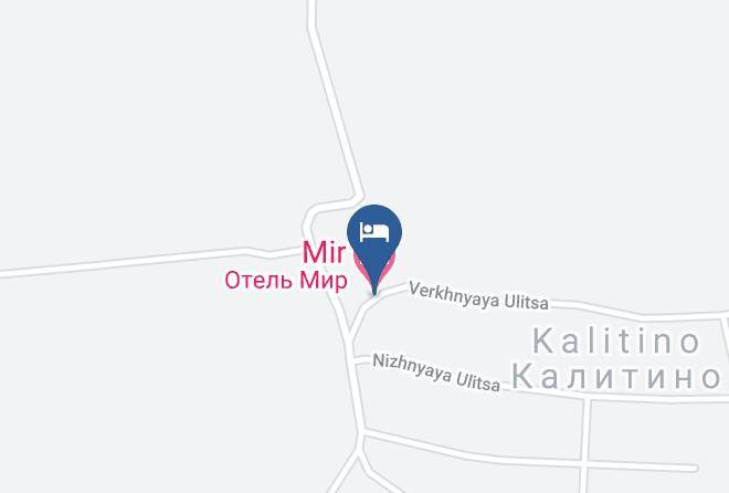 Bogorodskiy Gorodskoy Okrug - Mir Hotel Maps