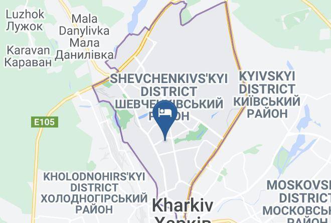 Kharkiv - Mir Hotel Maps