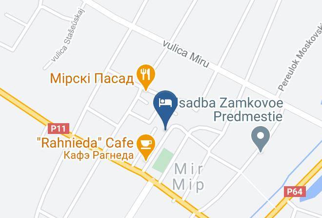 Korelichskiy Rayon - Mir Hotel Maps