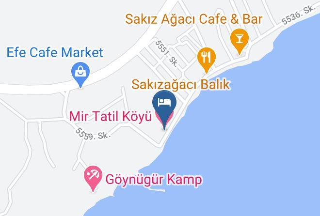 Seferihisar - Mir Tatil Koyu Maps