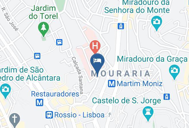 Lisbon - Mira Castelo Maps