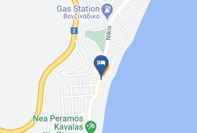 Kavalla - Mira Mare Hotel Maps
