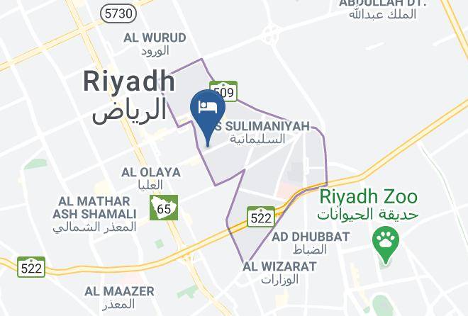 Riyadh - Mira Trio Hotel Maps