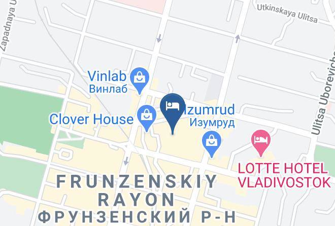 Vladivostok Urban Okrug - Mirabelle A Mini Hotel Maps