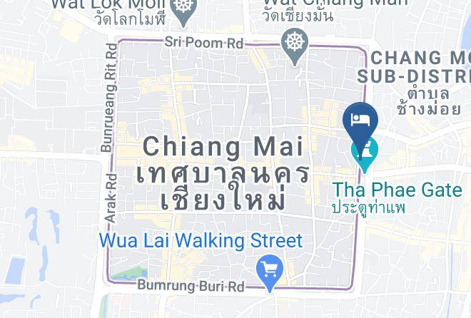 Amphoe Mueang Chiang Mai - Miracle Boutique Chiang Mai Maps