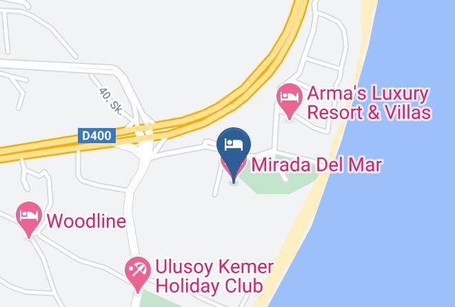 Kemer - Mirada Del Mar Kemer Maps