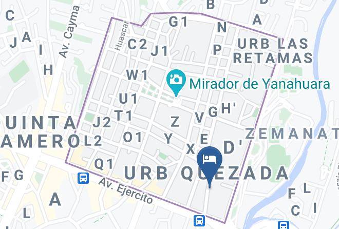Yanahuara - Mirador De Cortaderas Maps