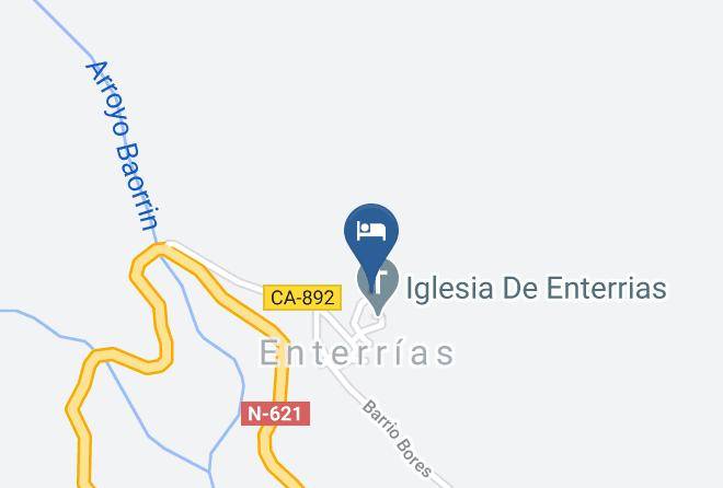 La Vega - Posada Mirador De Enterrias Maps