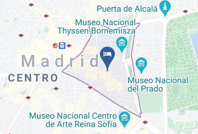 Madrid - Mirador De Huertas Maps