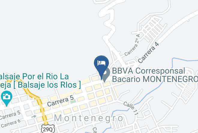 Mirador Guadua & Cafe Hotel Map