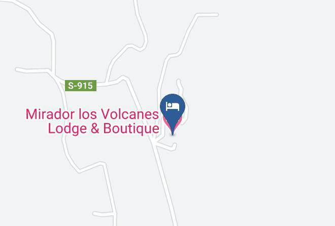 Cautin Province - Mirador Los Volcanes Lodge & Boutique Maps