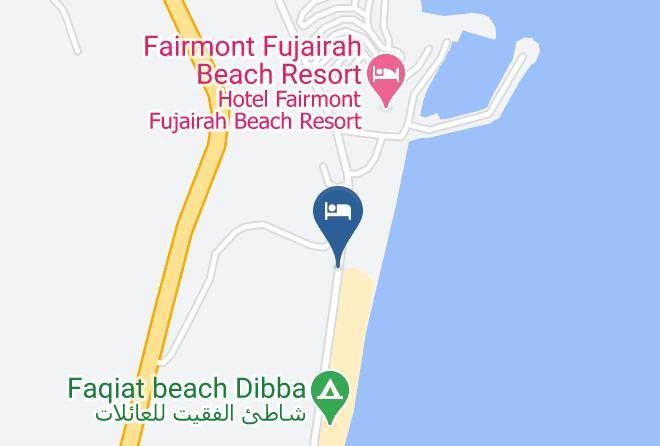 Taween Area - Mirage Bab Al Bahr Hotel And Resort Maps