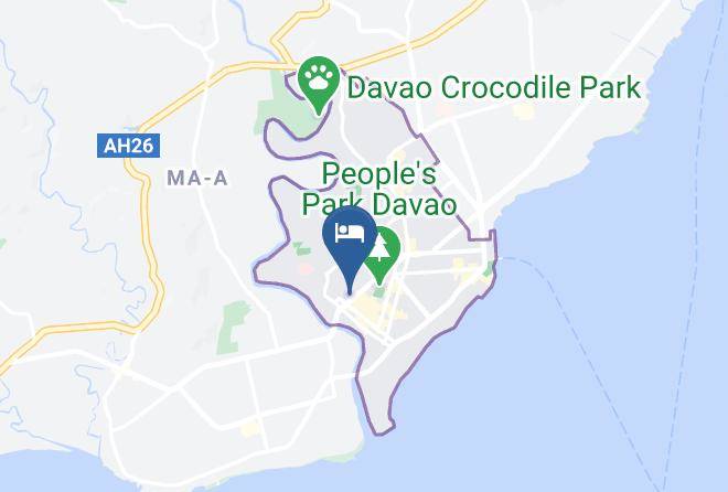 Davao Del Sur - Mirage Family Hotel Maps