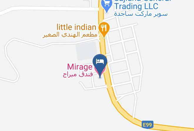 Taween Area - Mirage Hotel Maps