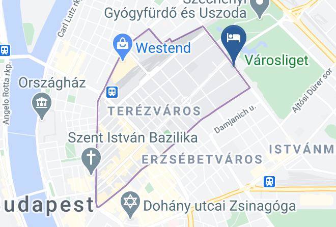 Budapest Zuglo - Mirage Medic Hotel Maps