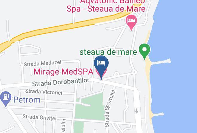 Eforie - Mirage Medspa Hotel Maps