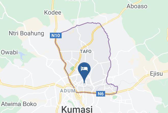Kumasi - Miraggio Restaurant And Hotel Maps