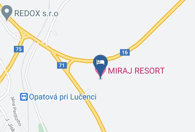 Lucenec - Miraj Resort Maps