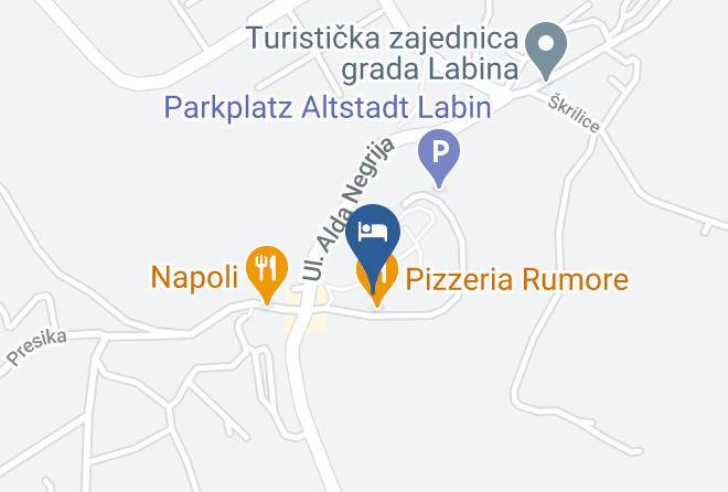 Labin - Mirakul Residence Maps