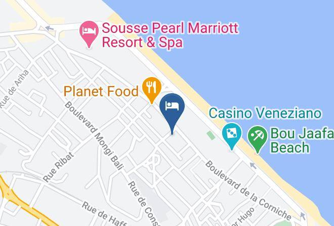 Tunisia - Miramar Golf Maps