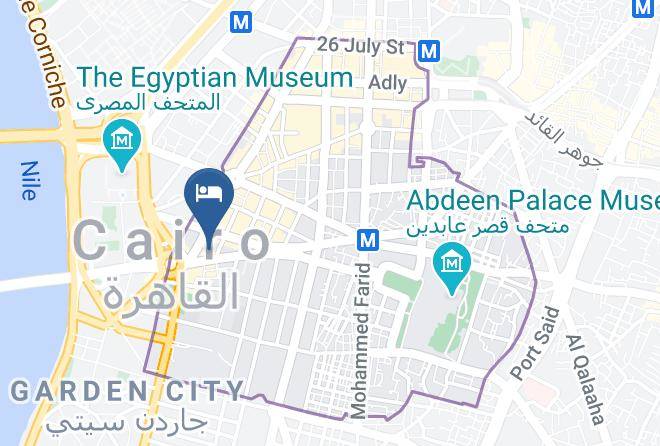 Cairo - Miramar Hotel Maps