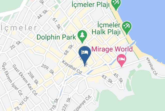 Marmaris - Idas Hotel Maps