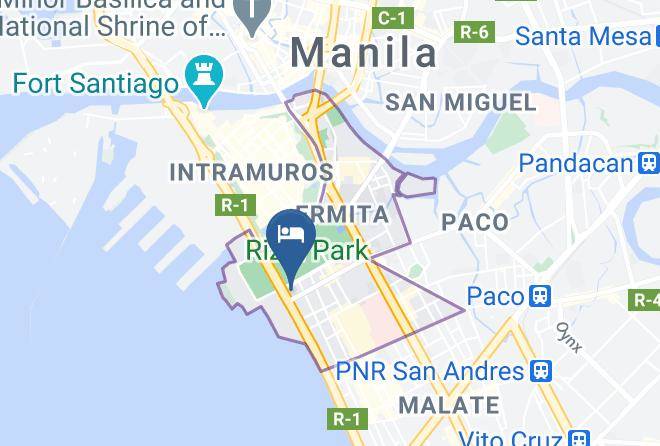 Metro Manila - Miramar Hotel Maps