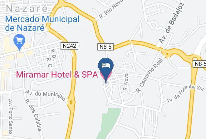 Nazare - Miramar Hotel & Spa Maps