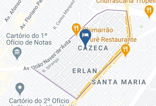 Uberlandia - Miramar Hotel Maps