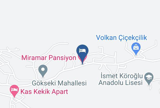 Antalya - Miramar Pansiyon Maps
