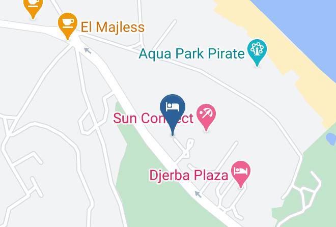 Djerba - Miramar Petit Palais Maps