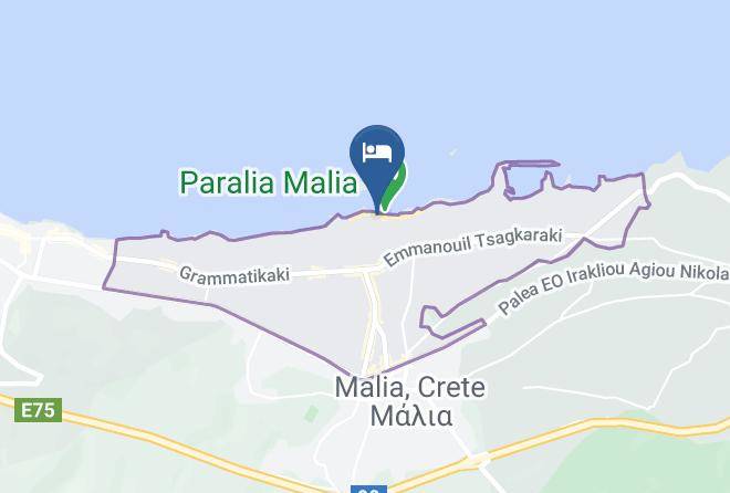 Iraklion - Miramare High Beach Annex Maps