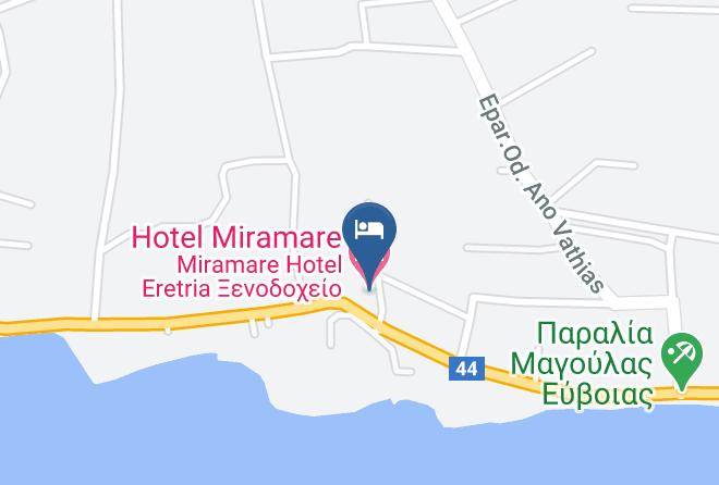 Miramare Hotel Eretria Map