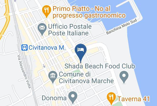 Macerata - Miramare Hotel Maps