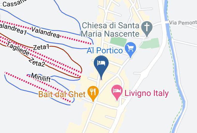 Sondrio - Albergo Ristorante Miramonti Maps