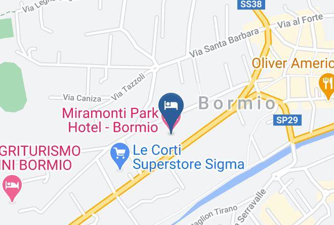 Miramonti Park Hotel Bormio Map