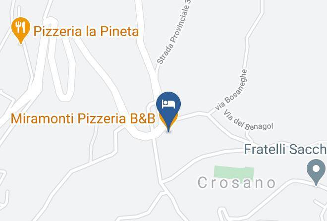 Trento - Miramonti Pizzeria B&b Maps