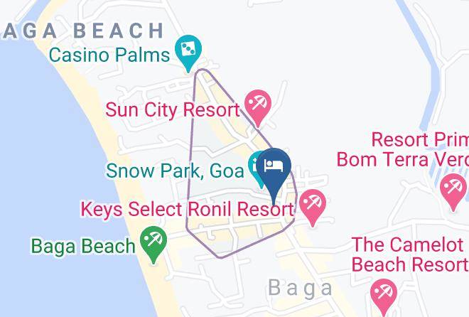 Bardez - Miranda Beach Resort Maps