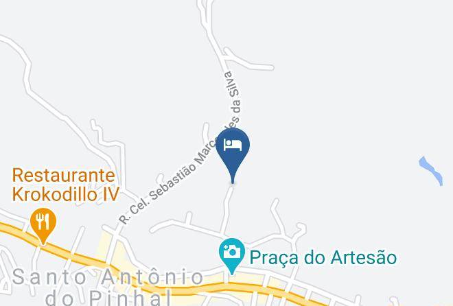 Santo Antonio Do Pinhal - Mirante Pousada Maps